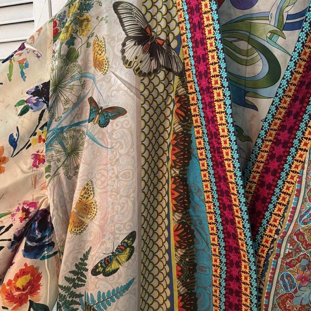 Johnny Was BNWT One of a Kind Beautiful Reversible Kimono O/S - Picture 15 of 16